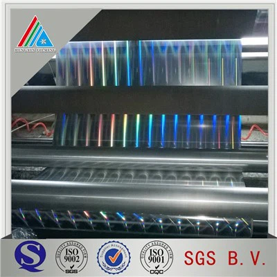 Hologram metallisert laserlamineringsfilm